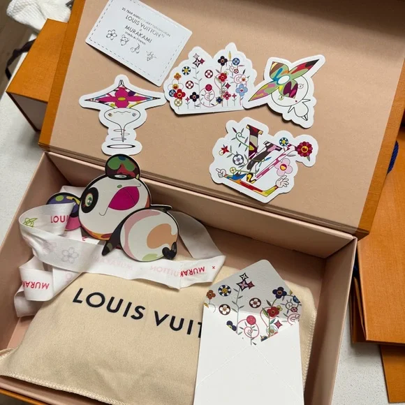 Louis Vuitton Multicolor Murakami Monogram Pouch | NWT - Picture 7 of 10